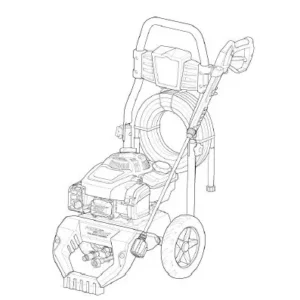 BRIGGS AND STRATTON 020772-00 Pressure Washer - Equipment Model Image